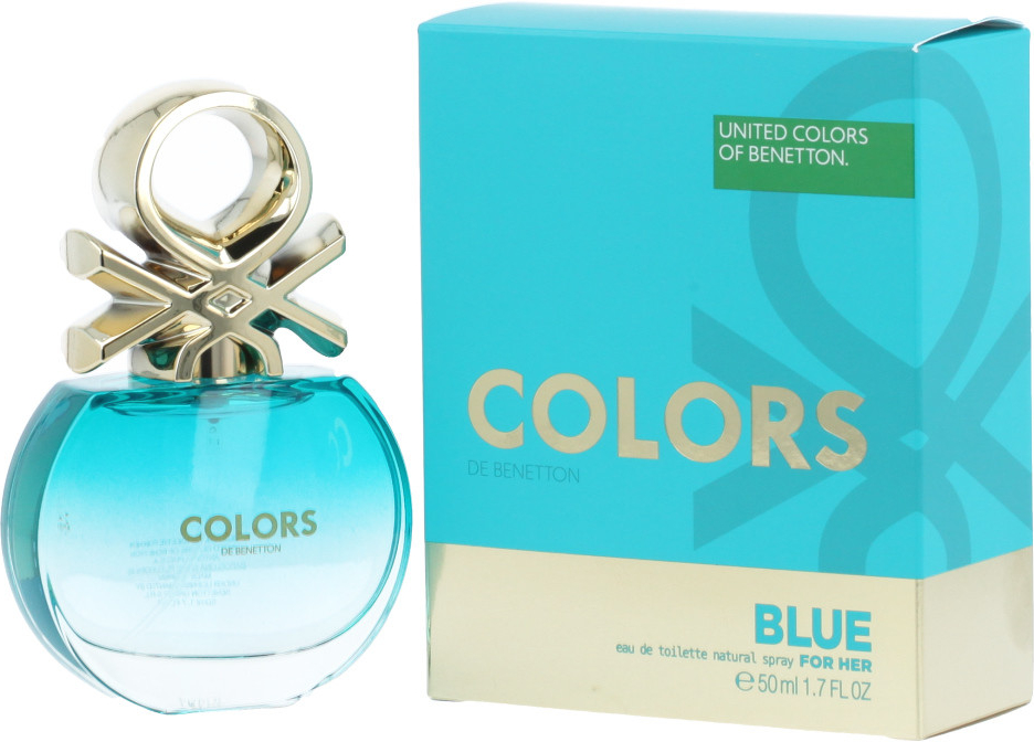 Benetton Colors de Benetton Blue toaletní voda dámská 50 ml od 499 Kč -  Heureka.cz