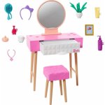 Mattel Barbie Stylový nábytek Toaletní stolek HJV35 – Zbozi.Blesk.cz