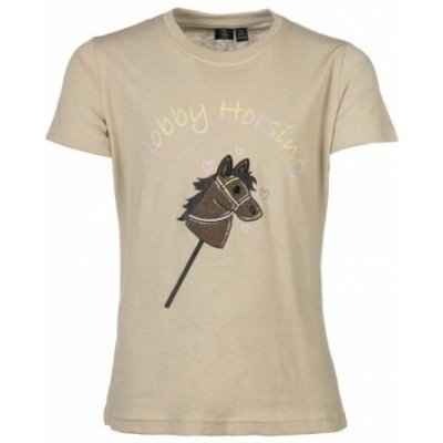 HKM Triko Hobby Horsing Rainbow béžová – Zboží Mobilmania