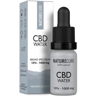 Nature Cure Vodou rozpustné CBD 10 % 10 ml 1000 mg – Hledejceny.cz