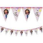 GoDan Girlanda vlaječková Gábinin kouzelný domek 2,3 m FSC – Zboží Dáma