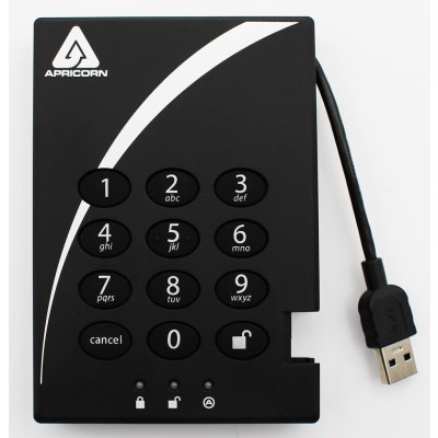 Apricorn Aegis Padlock 500GB, A25-3PL256-500 – Zboží Mobilmania