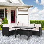 Melfin Zahradní WPC nábytek KRISTIAN černá – Zboží Dáma