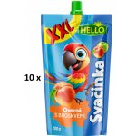 Hello XXL ovocná kapsička s Broskvemi 10 x 200 g – Sleviste.cz