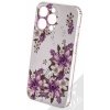 Pouzdro a kryt na mobilní telefon Apple Pouzdro 1Mcz Trendy Fialové lilie za světla Skinny TPU Apple iPhone 13 Pro bílé fialové