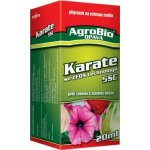 AgroBio Přípravek k hubení savého a žravého hmyzu KARATE Zeon 5 SC 20 ml – Hledejceny.cz