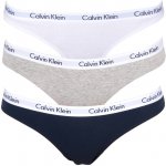 Calvin Klein 3PACK dámské kalhotky vícebarevné QD3588E999 – Zboží Mobilmania