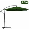 Zahradní slunečník Jiubiaz Slunečník Traffic Light Umbrella 350cm Slunečník Traffic Light, slunečník, zahradní slunečník zelený