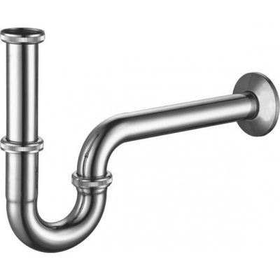 EBS sifon umyvadlový, tvar u, bez vtoku, chrom – Zboží Dáma