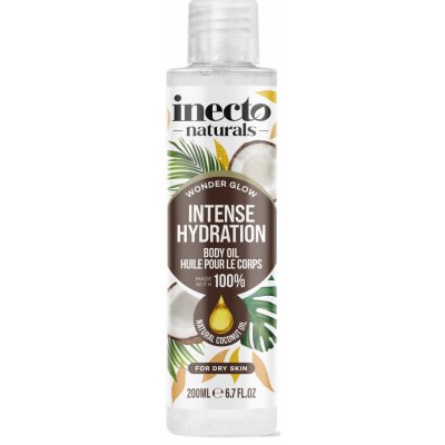 Inecto Naturals Coconut tělový olej s čistým kokosovým olejem 200 ml – Zboží Mobilmania