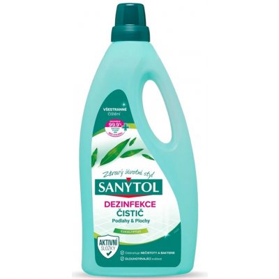 Sanytol dezinfekční čistič podlahy+plochy 1 l Eukalyptus – Zboží Dáma