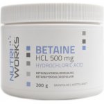 NutriWorks Betaine HCL 500 mg 200 g – Hledejceny.cz