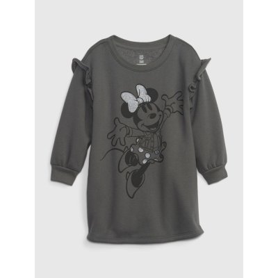 GAP Dětské mikinové šaty GAP & Disney Šedá – Sleviste.cz