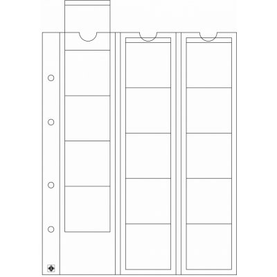 LEUCHTTURM Albové listy OPTIMA na mince Typ do ø 42 mm – Sleviste.cz