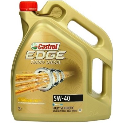 Castrol Edge Titanium Turbo Diesel 5W-40 5 l