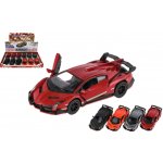 Kinsmart Auto Lamborghini Veneno kov 13cm na Šedá – Hledejceny.cz