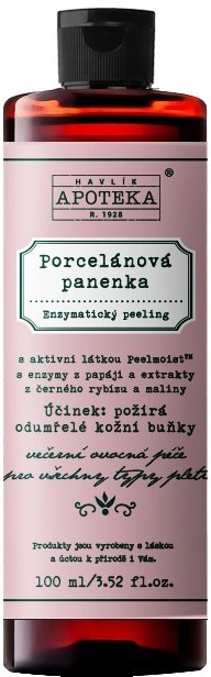 Havlíkova apotéka Porcelánová panenka 100 ml od 383 Kč - Heureka.cz
