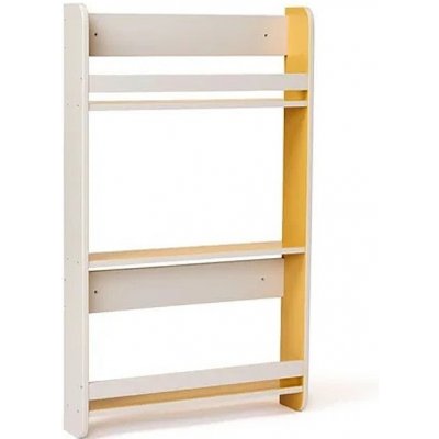 Kid's Concept Nástěnná knihovna - šedá/hořčice – Zboží Dáma