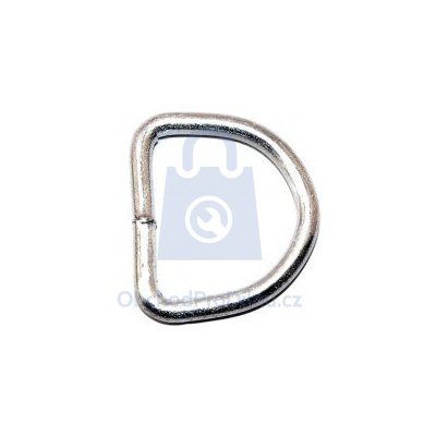 Kroužek D svařovaný, pozinkovaný 4 x 25 mm - hobby balení, balení 1 ks – Zboží Mobilmania