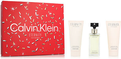 Calvin Klein Eternity EDP pro ženy 50 ml + tělové mléko pro ženy 100 ml + sprchový gel pro ženy 100 ml dárková sada