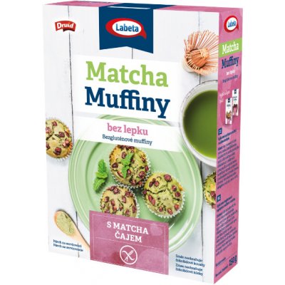 Labeta Matcha muffiny bez lepku 250 g – Zboží Mobilmania