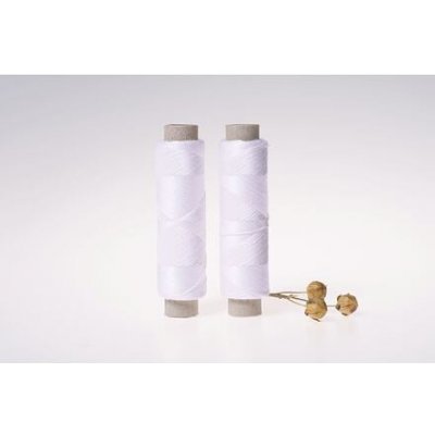 Lněná nit jemná, 20 x 3, 100m, čistě bílá – Zboží Dáma