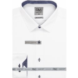AMJ Comfort pánská košile dlouhý rukáv slim fit VDSBR 1154/17