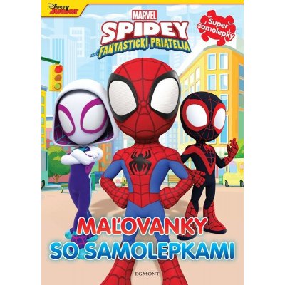 Spidey a jeho fantastickí kamaráti - Maľovanky so samolepkami – Zbozi.Blesk.cz