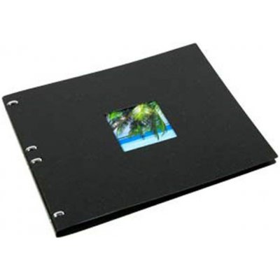 FotoDarky.cz Fotokniha 15x20cm (A5), Kůže černá, 8 stran – Sleviste.cz