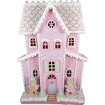 Veliký pohádkový perníkový zámek Gingerbread - 54*31*76 cm LED / 3*AA - Clayre & Eef – Hledejceny.cz