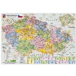 ČR administrativní/kraje: mapa A3 – Hledejceny.cz