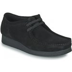 Clarks šněrovací polobotky Wallabee evo čierne – Zboží Mobilmania