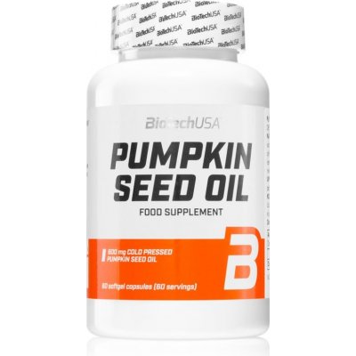 Biotech USA Pumpkin Seed Oil 60 kapslí – Hledejceny.cz