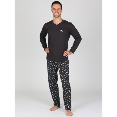 Evona pánské dlouhé pyžamo P Lars – Sleviste.cz
