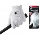 FootJoy CabrettaSof Regular Mens Golf Glove Bílá Levá ML