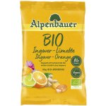 ALPENBAUER Přírodní bonbóny zázvor pomeranč limetka BIO 90 g