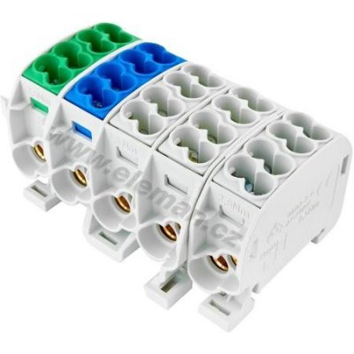 Eleman 1002990 HLAK 25//5 C 3LNPE 080150-1-4 Rozbočovací svorka krytá – Sleviste.cz