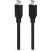 usb kabel Genius ACC-C2CC-3A USB-C na USB-C, 3A, PD60W, opletený, 100cm, černý