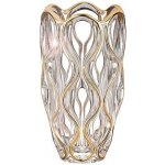 Bohemia Crystal Jihlava Váza 30 cm Ocean - gold – Hledejceny.cz