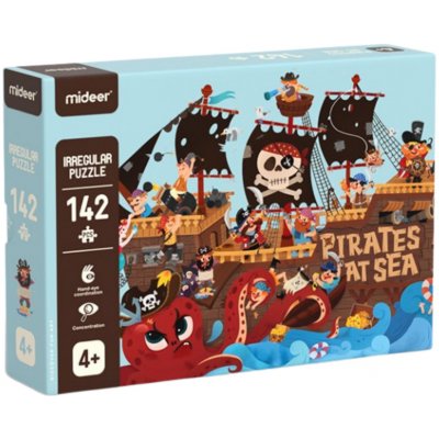 MiDeer Umělecké Piráti na moři 142 dílků