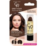 Golden Rose Gray Hair Touch Up Stick barvící korektor na odrostlé a šedivé vlasy 07 Chestnut Brown 5,2 g – Zboží Mobilmania