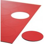 Magnetická kolečka červená, sada 12 ks – Hledejceny.cz