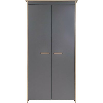 Roba Anna 50 x 190 x 96 cm přírodní/šedá – Sleviste.cz
