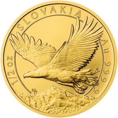 Česká mincovna zlatá mince Orel stand 1/2 oz – Zboží Mobilmania