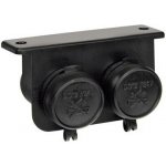 Lampa Italy Zásuvka autozapalovače 12/24V dvojitá vodotěsná