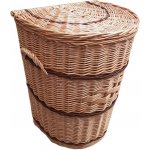 HRADIL Proutěný koš na prádlo 29 x 34 x 53 cm – Sleviste.cz