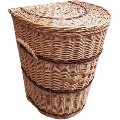 HRADIL Proutěný koš na prádlo 29 x 34 x 53 cm – Sleviste.cz