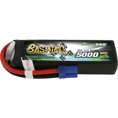 Gens Ace Akumulator LiPo Bashing 3S1P 60C EC5 11.1 V 5000 mAh – Zboží Mobilmania