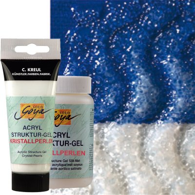 Strukturovací akrylový gel "Crystal-Pearls" 250 ml – Zboží Dáma