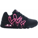 Skechers Uno Dripping In Love black/pink – Zbozi.Blesk.cz
